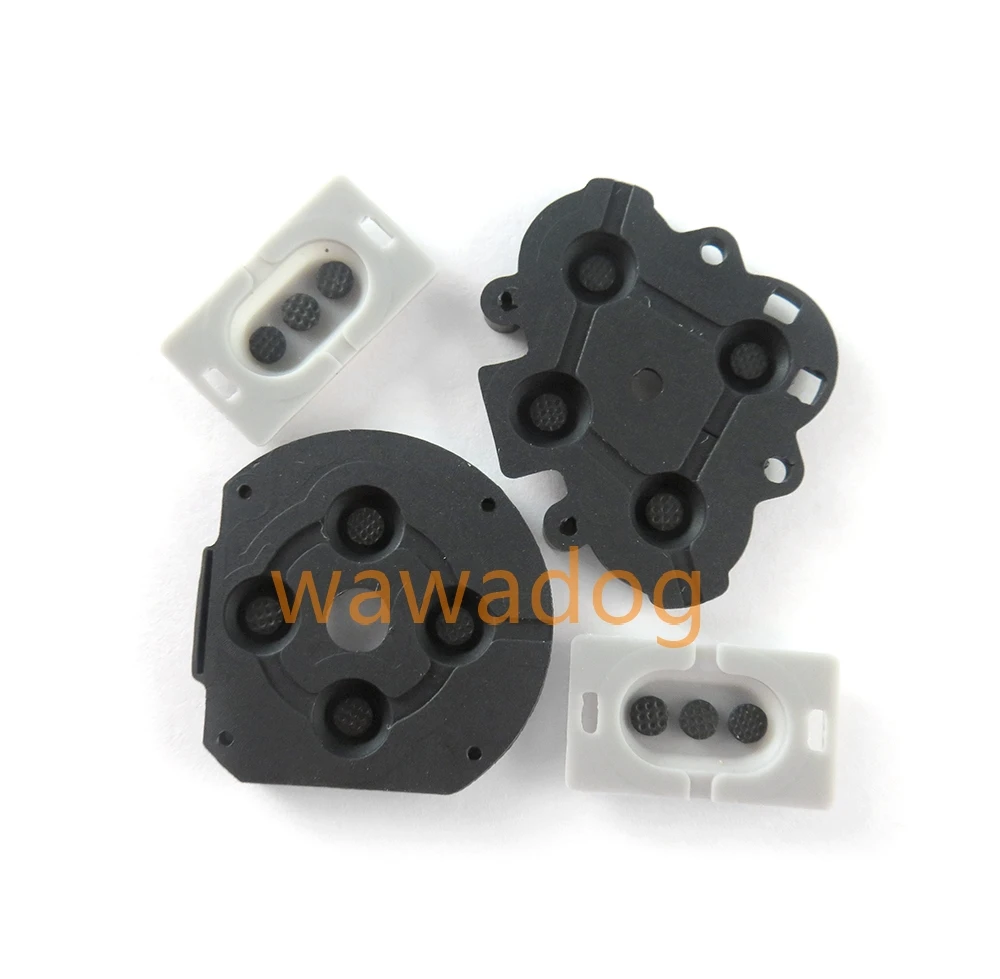 1set Game Console Replacement For PSP 1000 D-Pads Rubber Conductive L R Button Repair Part