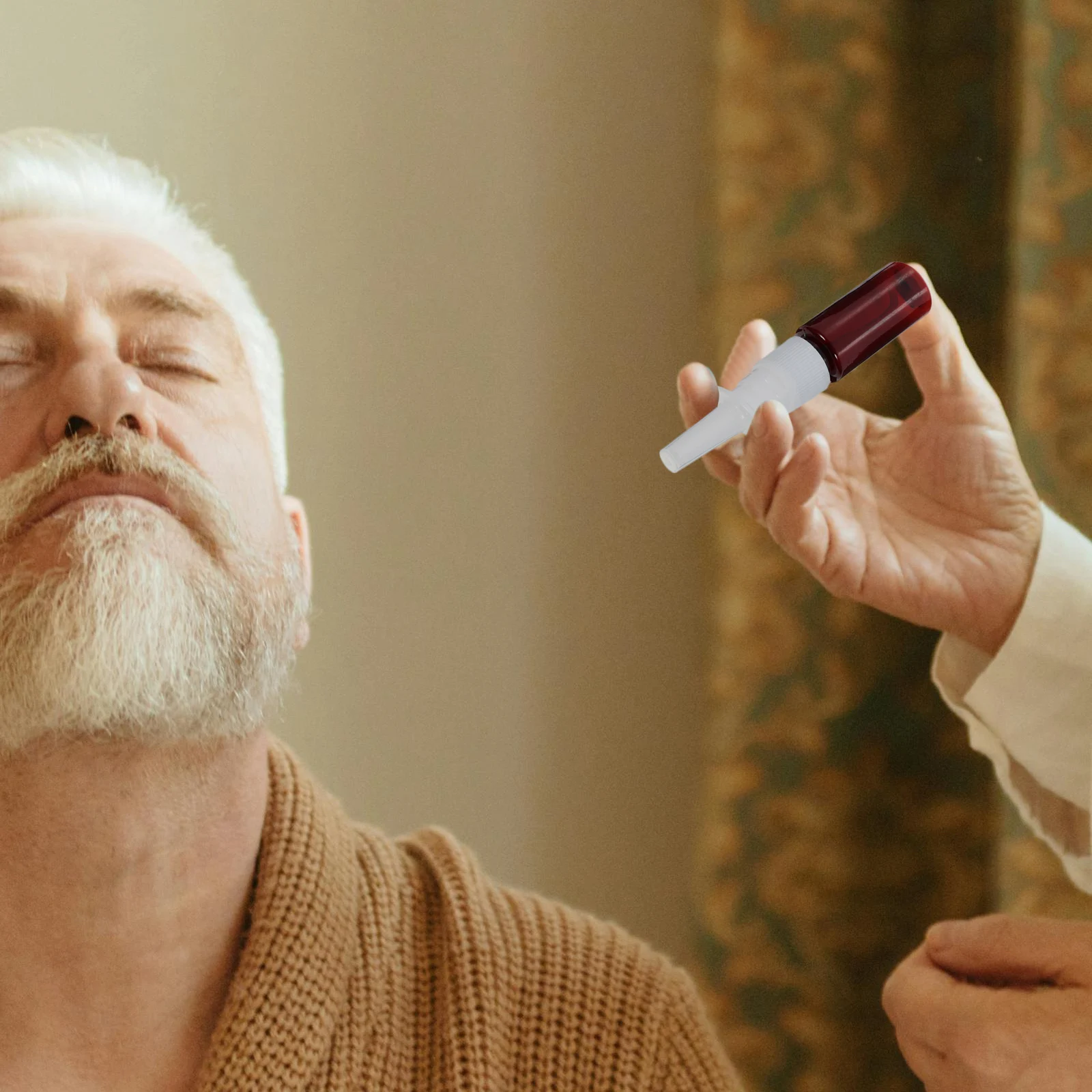 

10pcs Nasal Spray Bottle Mini Portable Travel Fine Mist Small Plastic Leakproof Reusable Eco Friendly Transparent