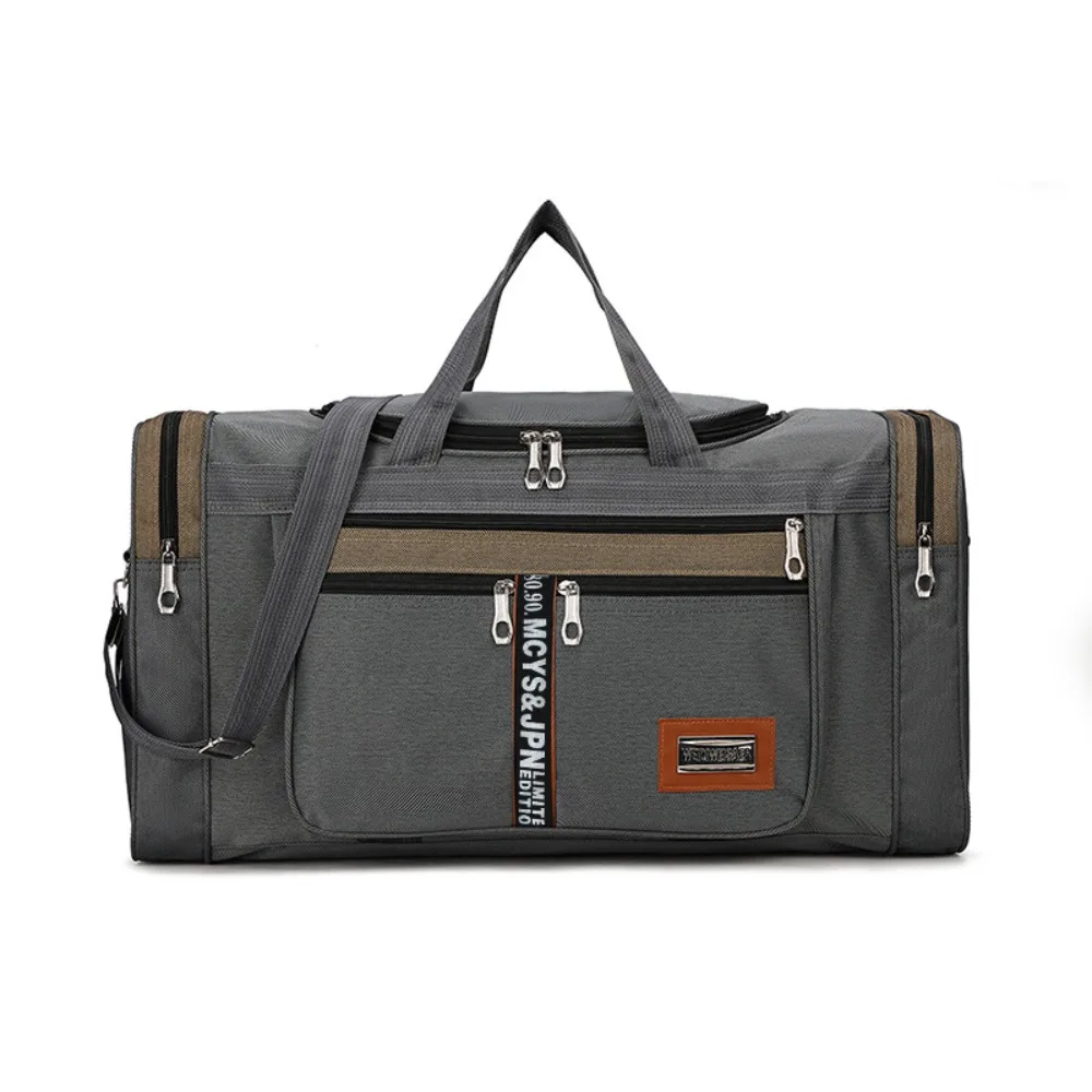 

Large Capacity Foldable Hand-held Bag Portable Adjustable Strap Travel Bag Wear-resistant Oxford Luggage Bag Weekend Travel