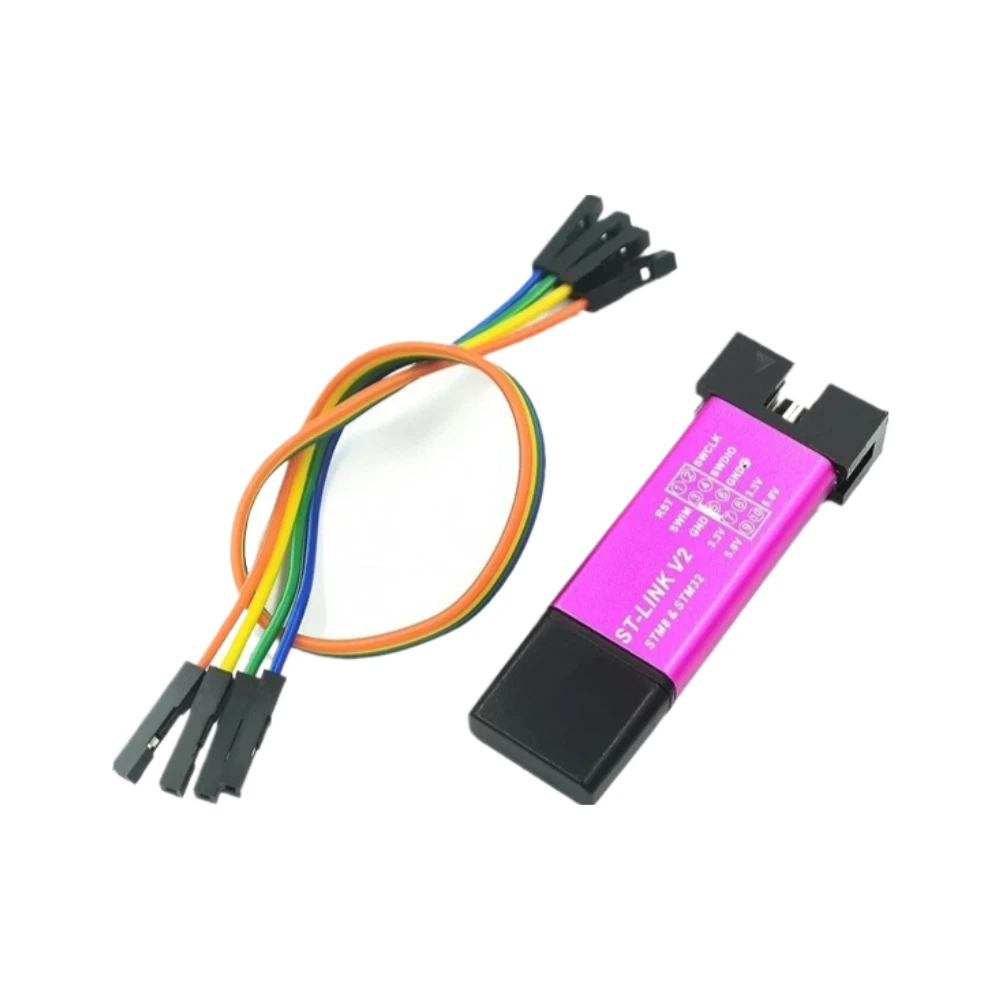 4pcs ST LINK V2 STM8 STM32 Programmer Debugger Downloader Emulator for ARM Cortex MCU Development