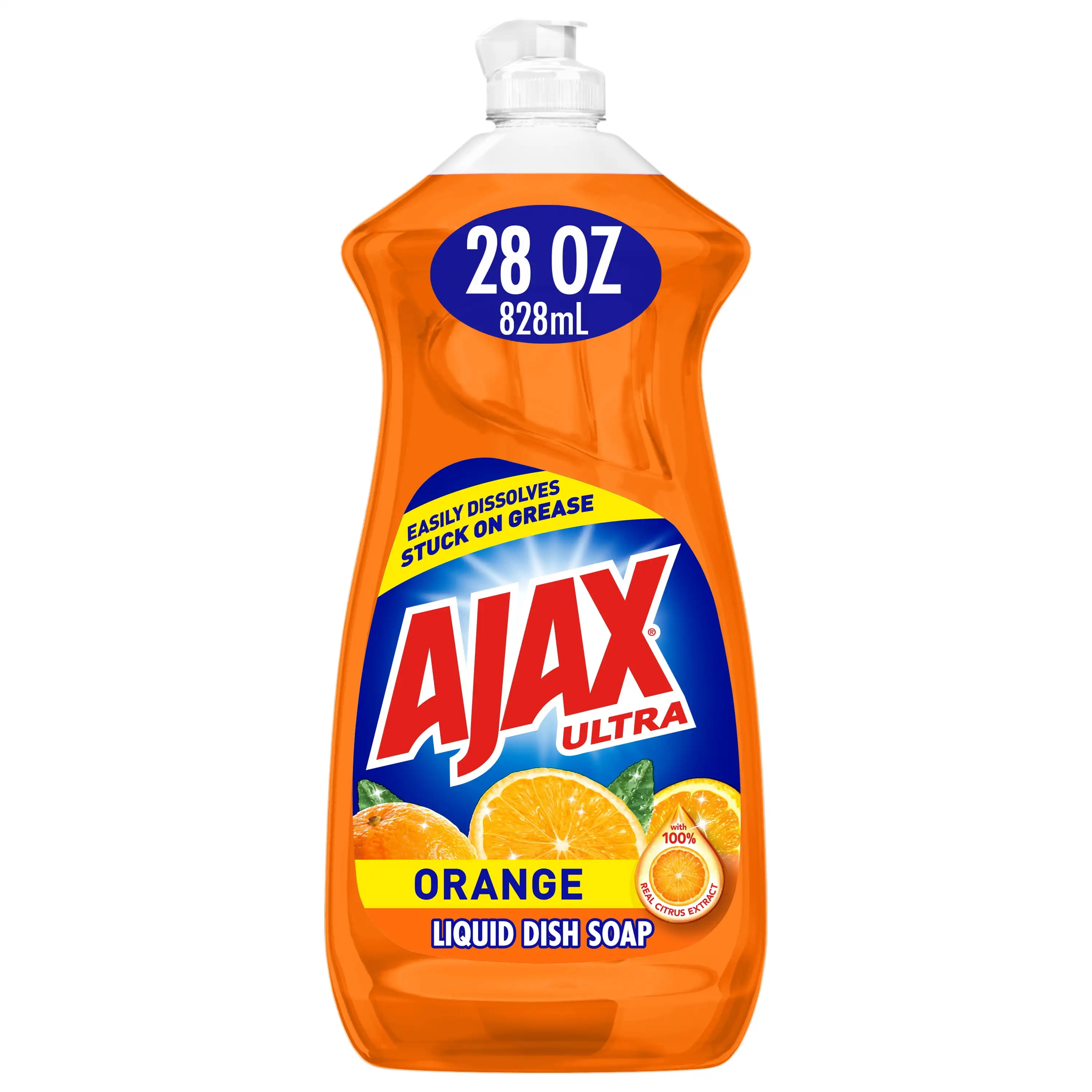 Liquid Dish Soap, 28 Fluid Ounce, Orange Scent, 3 Count Leave dishes sparkling clean with every wash