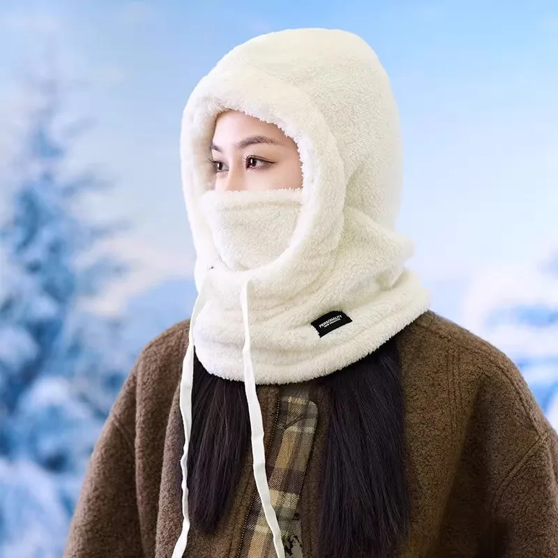 Balaclava Térmica Quente e à Prova de Vento em Fleece Polar, Ajustável para Esqui, Motociclismo e Ciclismo, Cobertura Completa para Rosto e Pescoço, Máscara de Inverno