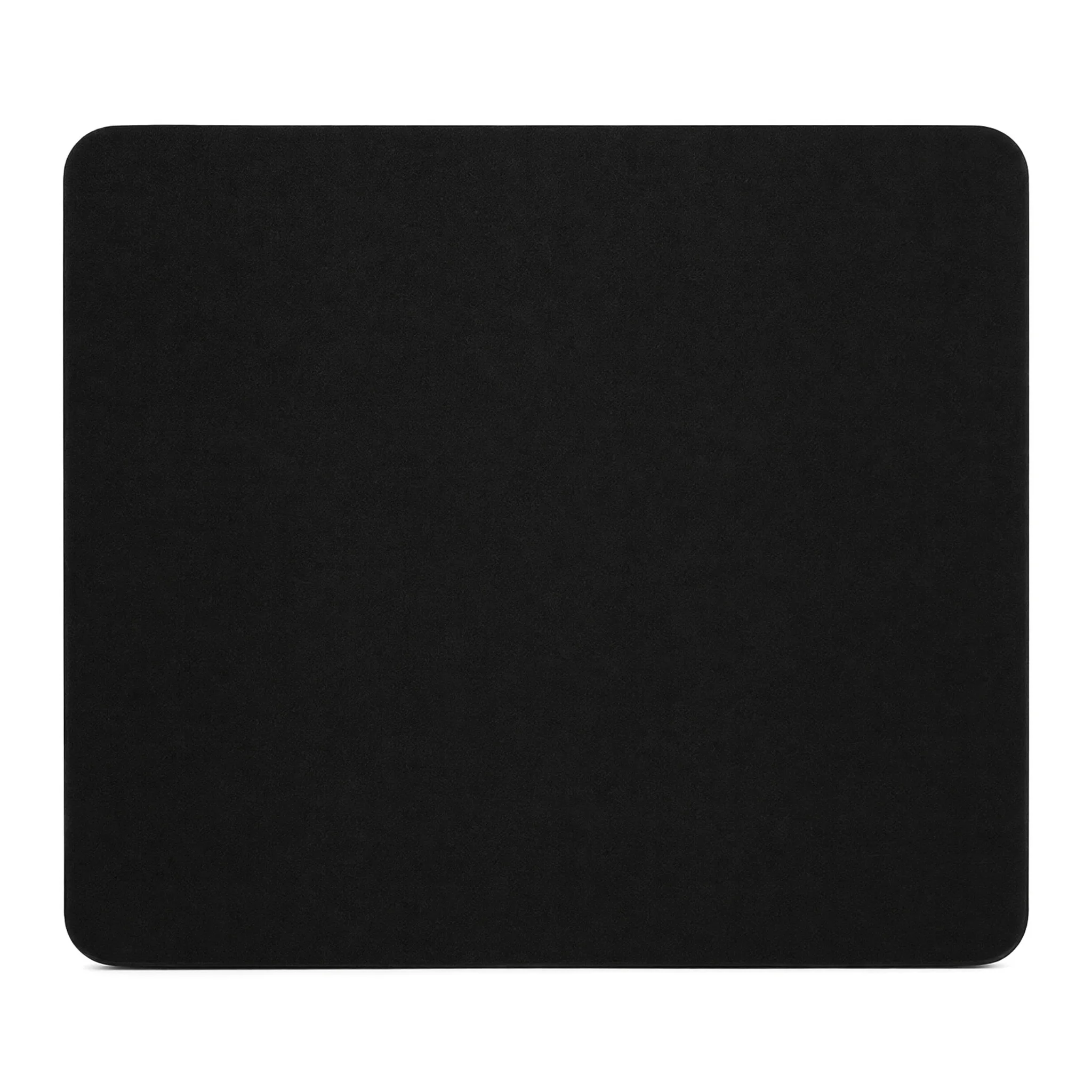 Large Gaming Mouse Pad, Non-Slip Desk Mat for Office, Laptop, and Home, Simple Black Design with Stitched Edges