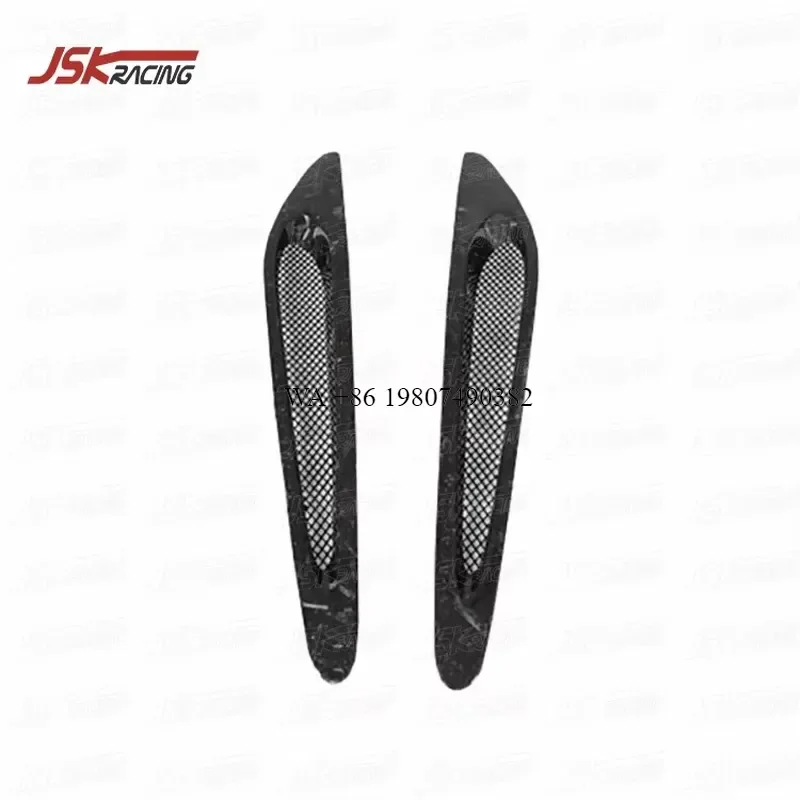 Wmwmnu Forged Carbon Fiber Hood Vents Bonnet for 2017-2019 720S OEM Style Car Accessories Engine Cover Air Intake