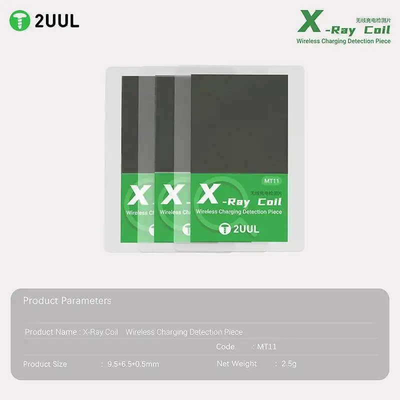 X-Ray Coil 2uul Mobiele Telefoon Draadloos Opladen Detectie Kaart 12/13/14/16/17 Pro Max Draadloos Opladen Reparatie Tools