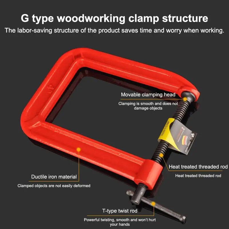 Abrazadera en C de Alcance Pro - Woodworking Clamp reseña y precio