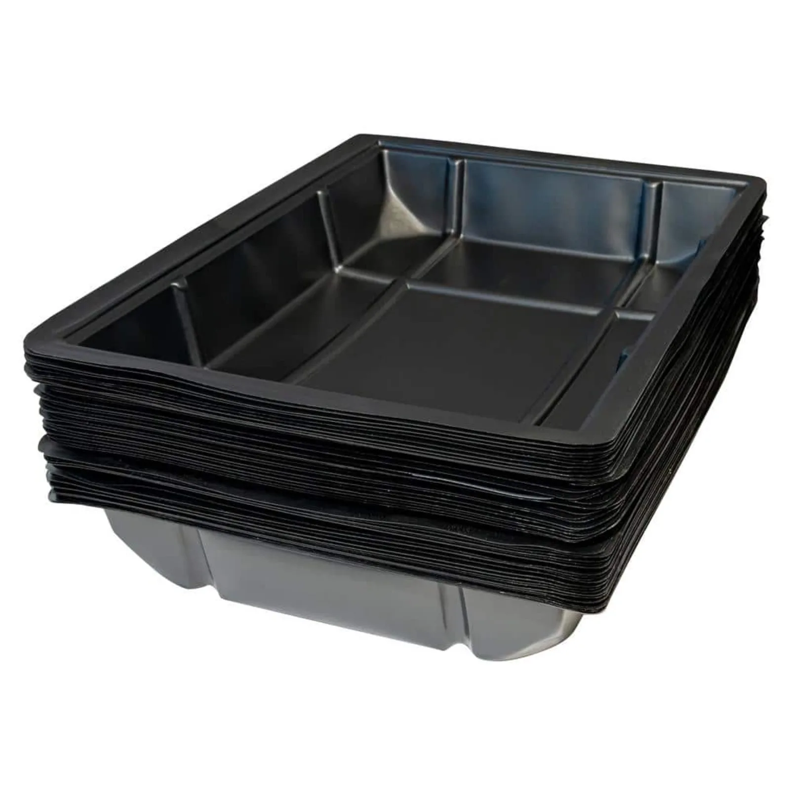 Premium Quality Disposable Litter Trays with 50-Pack for Easy Cleanup