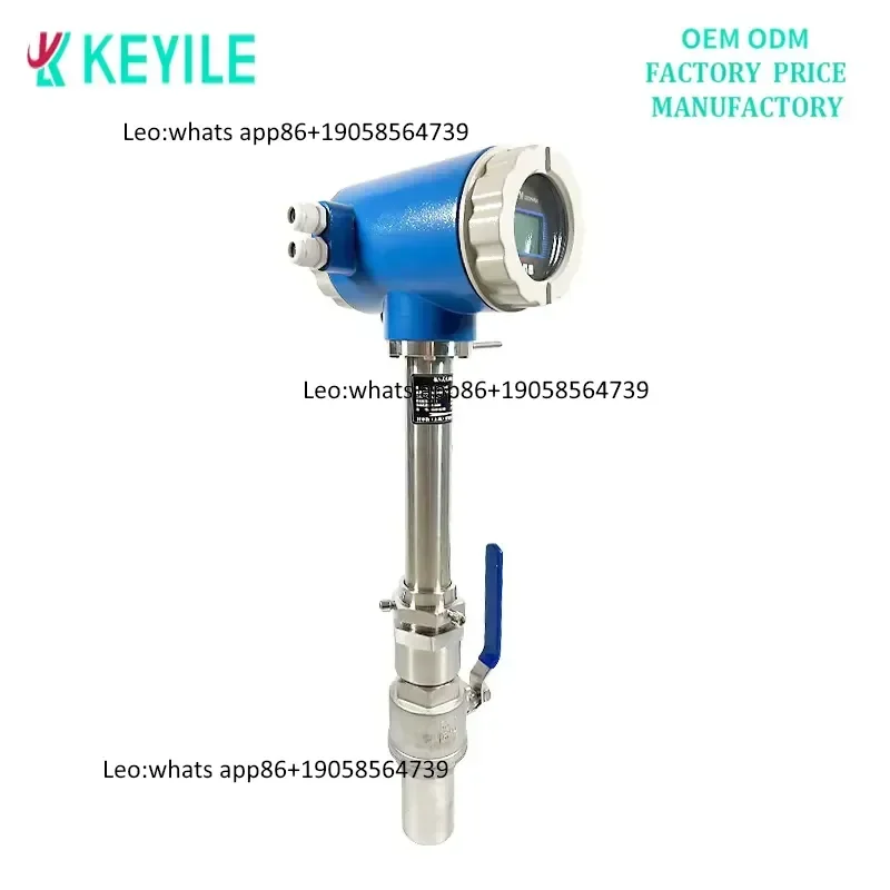 Atech Insertion-style Emag Waste Water Magnetic Flow Meter Battery Powered Plug-in Electromagnetic Flowmeter