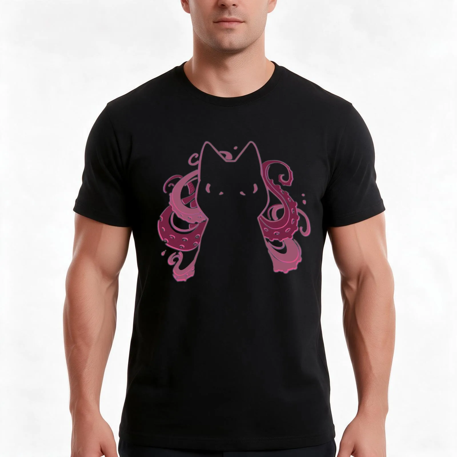 Goose the Cat T-Shirt, Summer Casual Cotton Tee, Oversized Streetwear Tops, Vintage Graphic Print, Loose Fit Short Sleeve