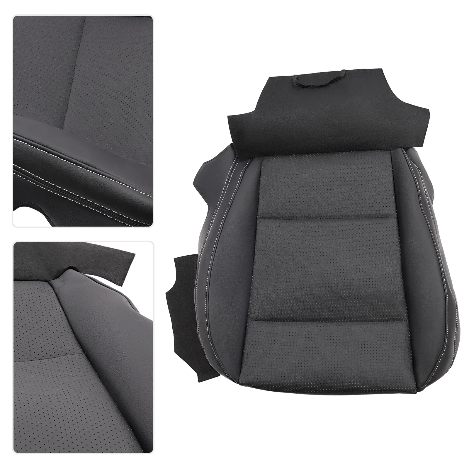 

Front Driver Bottom Seat Cover Black For Subaru Outback Legacy 2015-2019