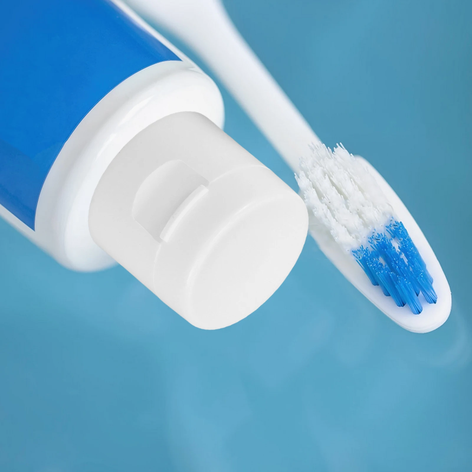 

50 Pcs Toothpaste Tops Cap Travel Cover Replacement Plug Squeeze Tube Plastic Lids