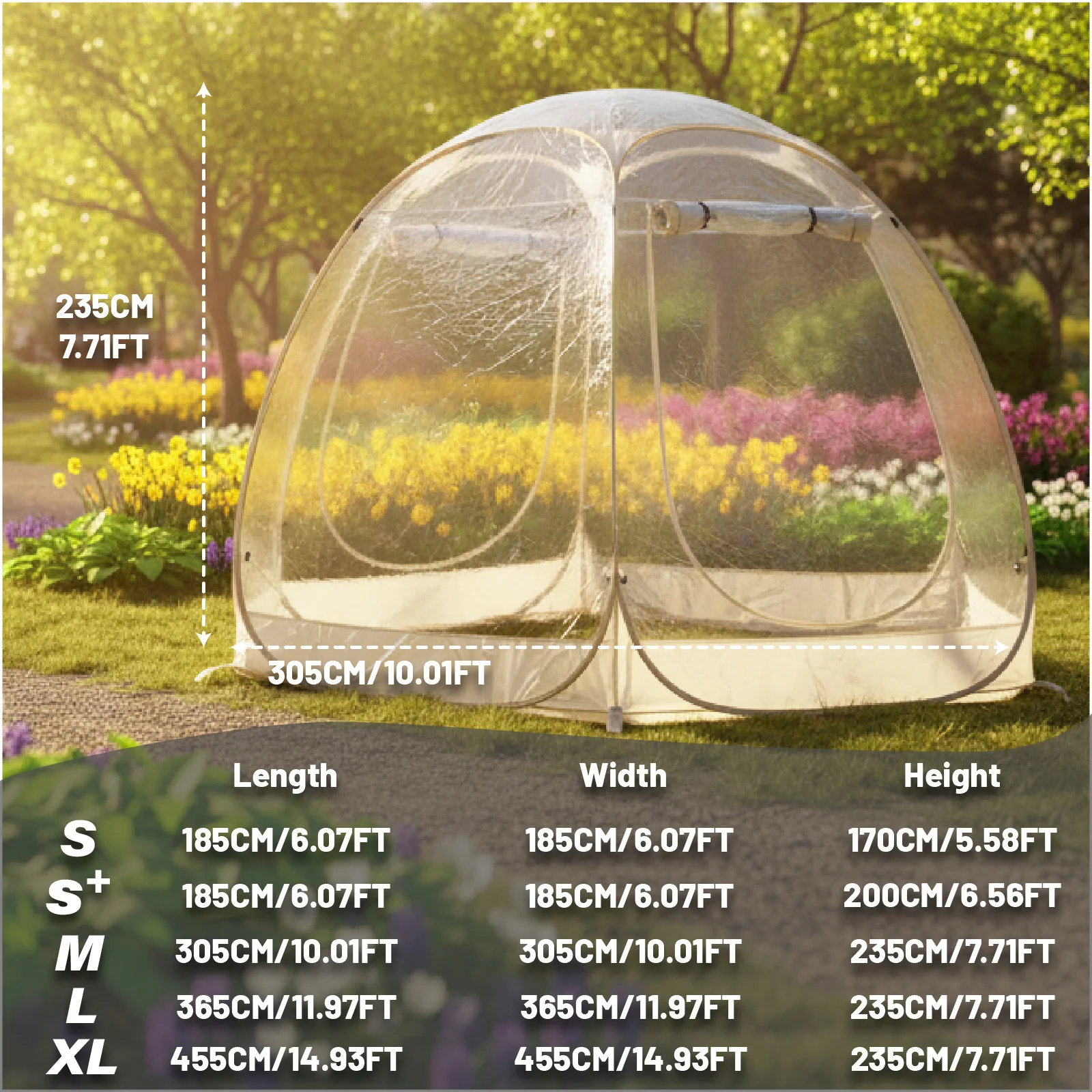 2-4 Person Wide-View Bubble Te - огляд і ціна Gazebo Pop Up
