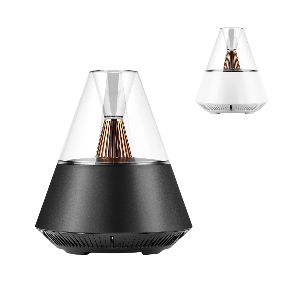 

Multi-Function Aroma Diffuser Smart Mist Essential Oil Diffuser with Candle Light Remote Control Air Refreshing for Home Office