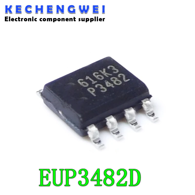 5pcs/lot DC-DC converter EUP3482 EUP3482D P3482 SOP8 In Stock