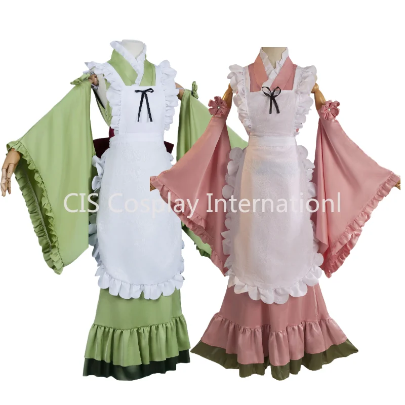 Anime Cosplay Miku - CIS Mikuu Matcha Cosplay Yeşil Çay