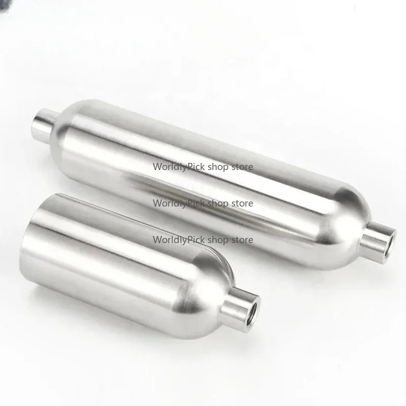 1/2 Npt 100 Bar 1000cc 316L Ss 304L الفولاذ المقاوم للصدأ Psi سبيكة 400 نهاية واحدة مزدوجة نهاية مصغرة عينة اسطوانات #4