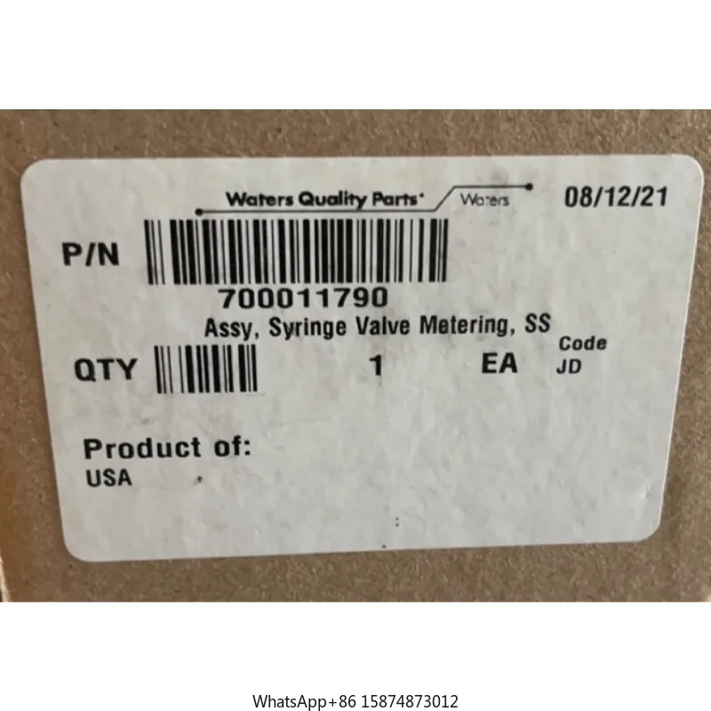 Waters Waters Tee 700011790 Valve Metering Original Promotion