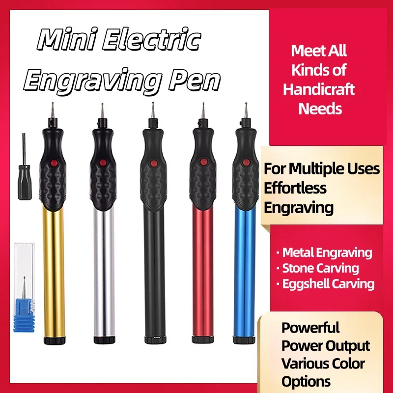 Portable Cordless Precision Engraver Pen Electric Micro Carving Machine Beginner Friendly DIY Jewelry Stone Carve Glass Tool