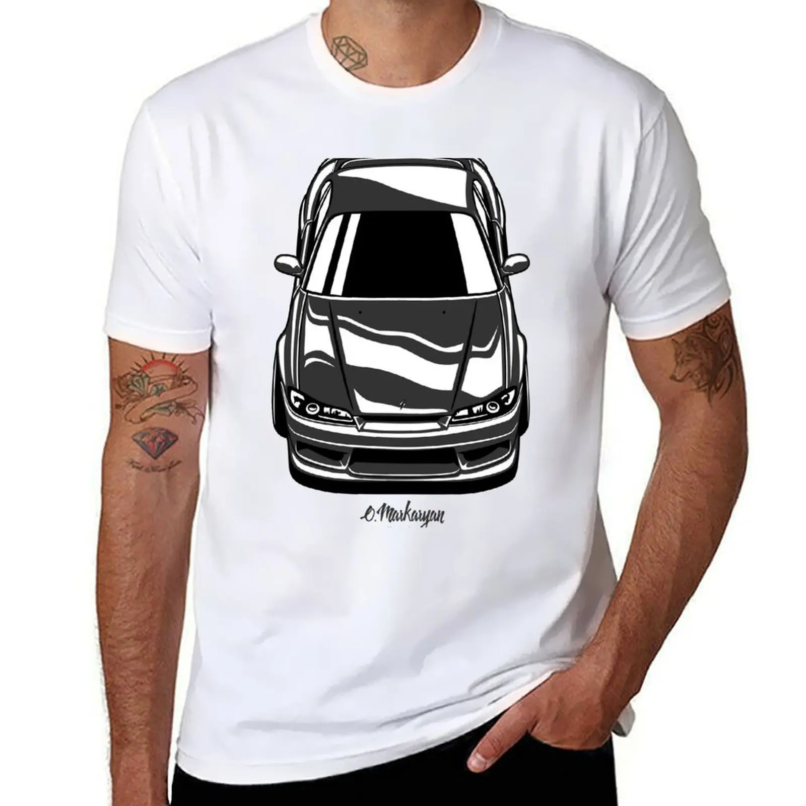 

Silvia S15 Vertical (black) T-Shirt cotton t shirt man cotton tshirt 100% T-Shirt