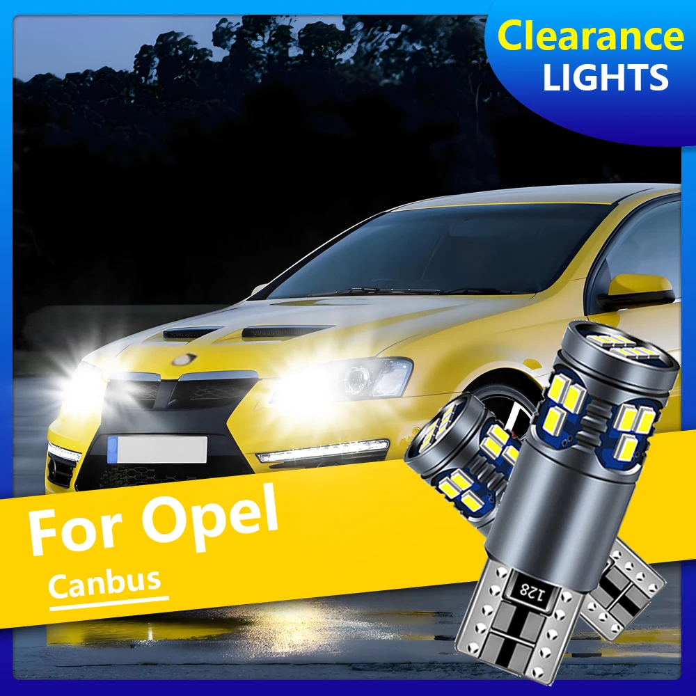 2PCS T10 Auto Lamp LED Clearance Light Waterproof For Opel Vauxhall Tigra TwinTop A B 1994-2004 2005 2006 2007 2008 2009 2010