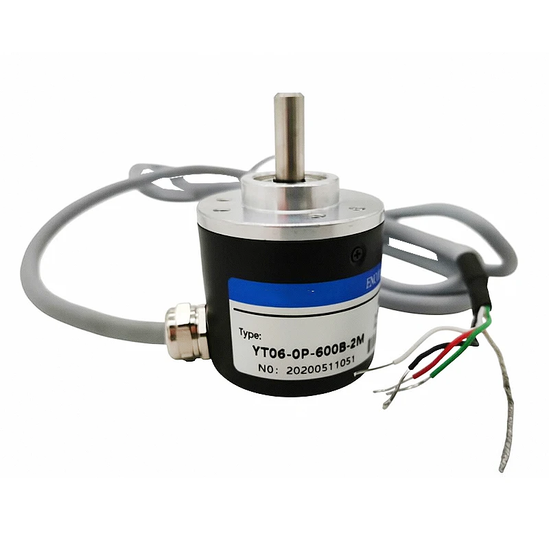 Industrial Incremental Photoelectric Rotary Encoder (2-Phase/3-Phase; PNP/NPN/Voltage Output)