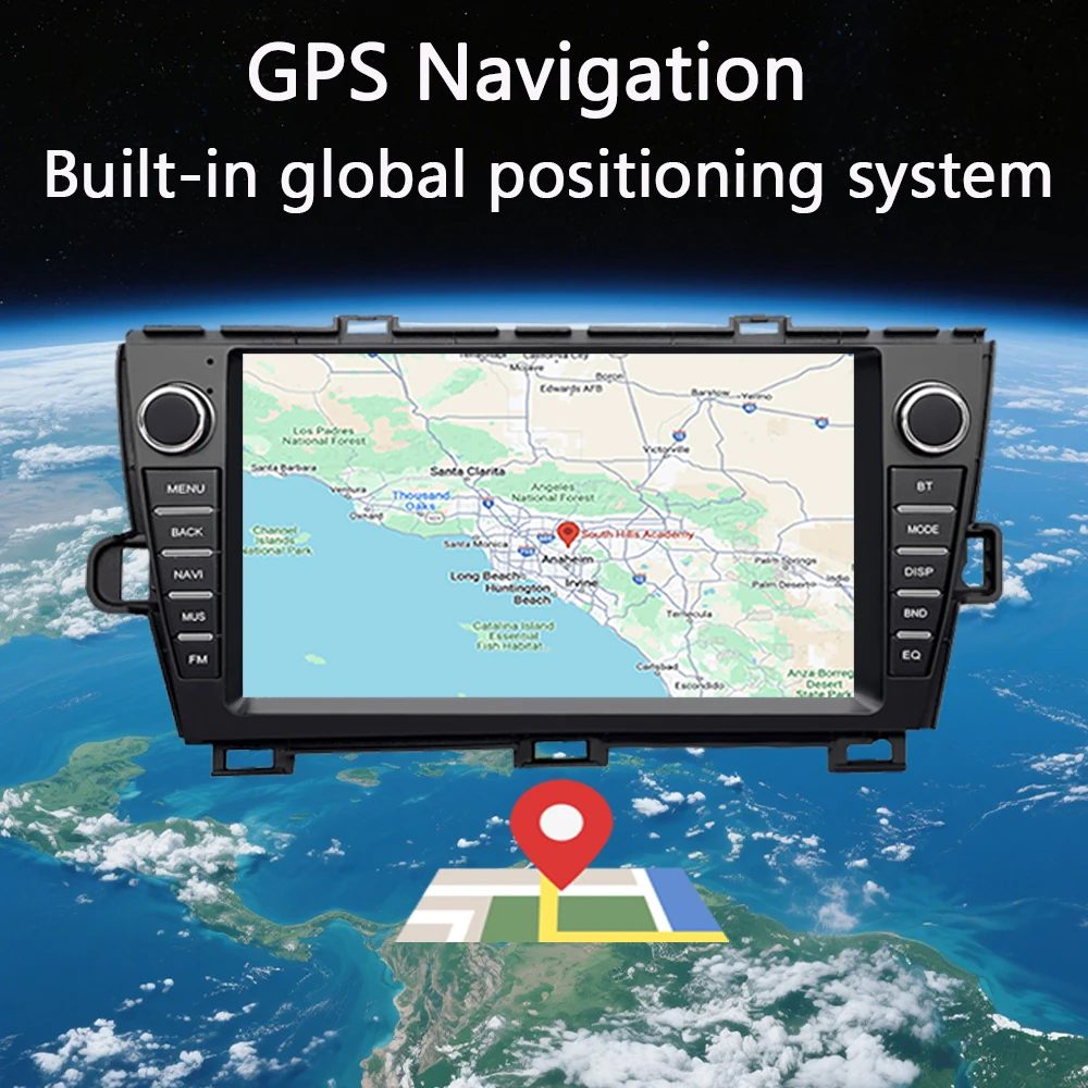 9 بوصة أندرويد 13 لتويوتا بريوس XW30 Autoradio راديو السيارة مشغل ستيريو مع BT الوسائط المتعددة اللاسلكية Carplay GPS