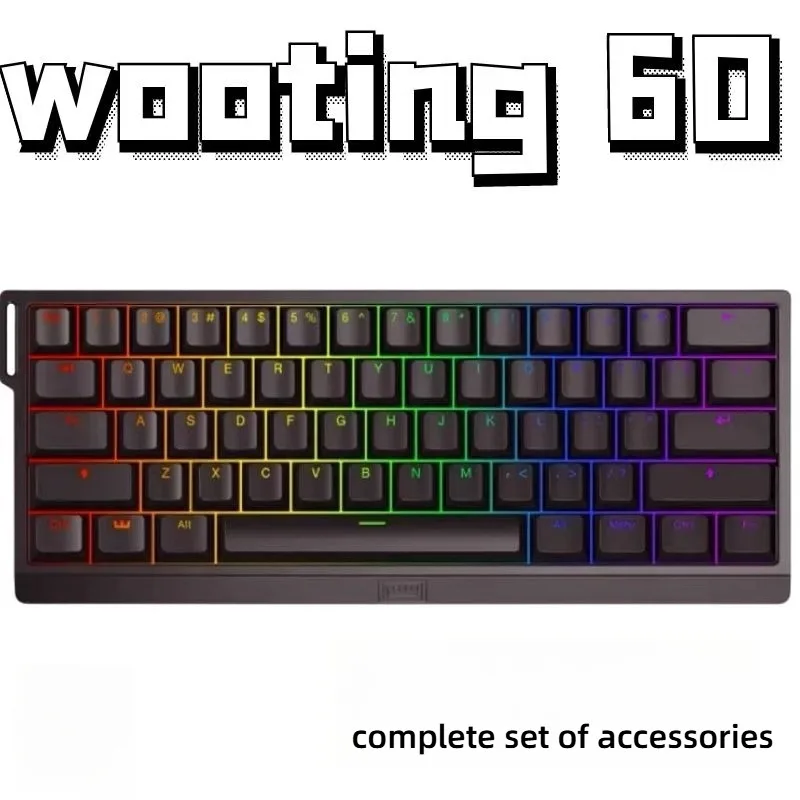 

Wooting 60HE Sound Package Customized PORON Sandwich Foam IXPE Under-Switch Pad Sound Kit for Mechanical Keyboard Accessories