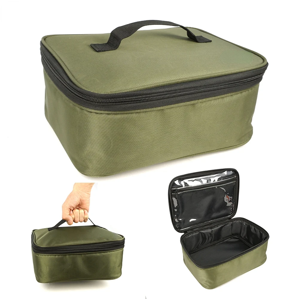 

Multi-Purpose Carp Fishing Bag - PVC Oxford Material, Fish Reel & Lure Storage, Tackle Accessory Organizer