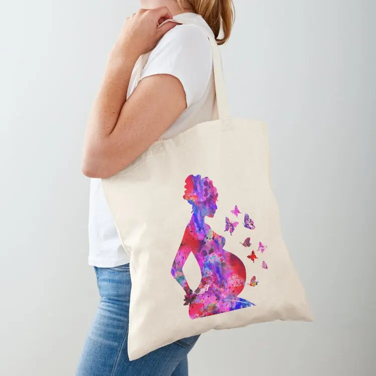 

Pregnancy, pregnant woman Tote Bag personalized tote bag hand bag ladies Canvas stote Canvas