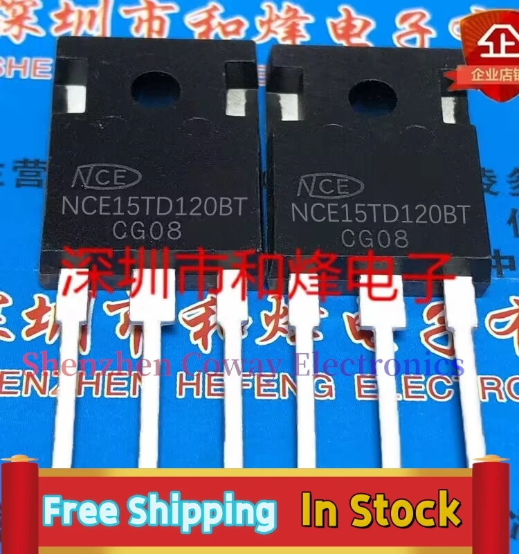 

10PCS-30PCS NCE15TD120BT TO-247 MOS 1200V15A In Stock Fast Shipping