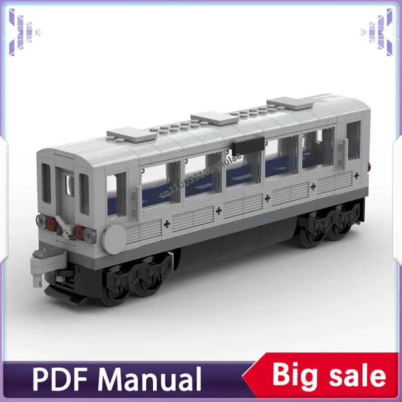 374pcs MOC Subway Train Scene Super Heroes Marvelled Spider Manned Model Building Blocks Construction Toys Christmas Gifts