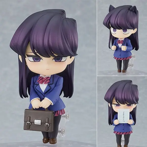 Komi-san wa Komyushou Desu Komi Shouko 1853 figura de acción no puede comunicarse Anime PVC modelo versión Q regalos de Navidad y Halloween