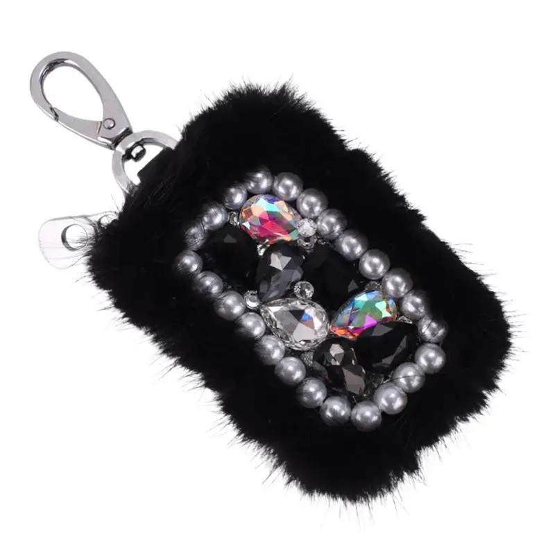 Car Key Bag Diamond Inlaid Creative General Women's Jewelry Car Multifunctional Key Chain Bag  Porta Chaves Key Holder Purse