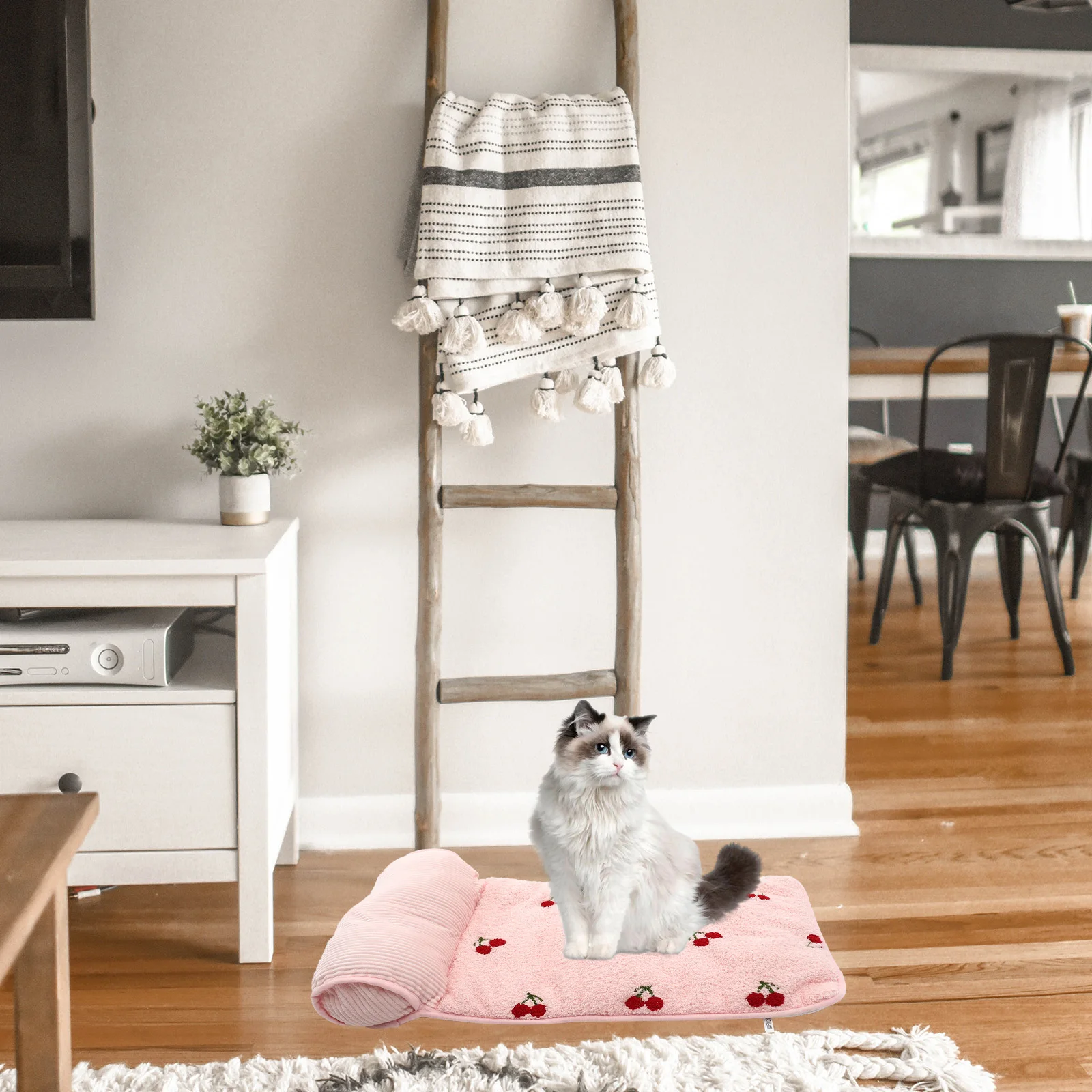 

1pcs Pet Mat Bed Cat Nest Cloud Velvet Pet Bed Mat Comfortable Warm Indoor Anti Skid Lightweight Portable for Dogs