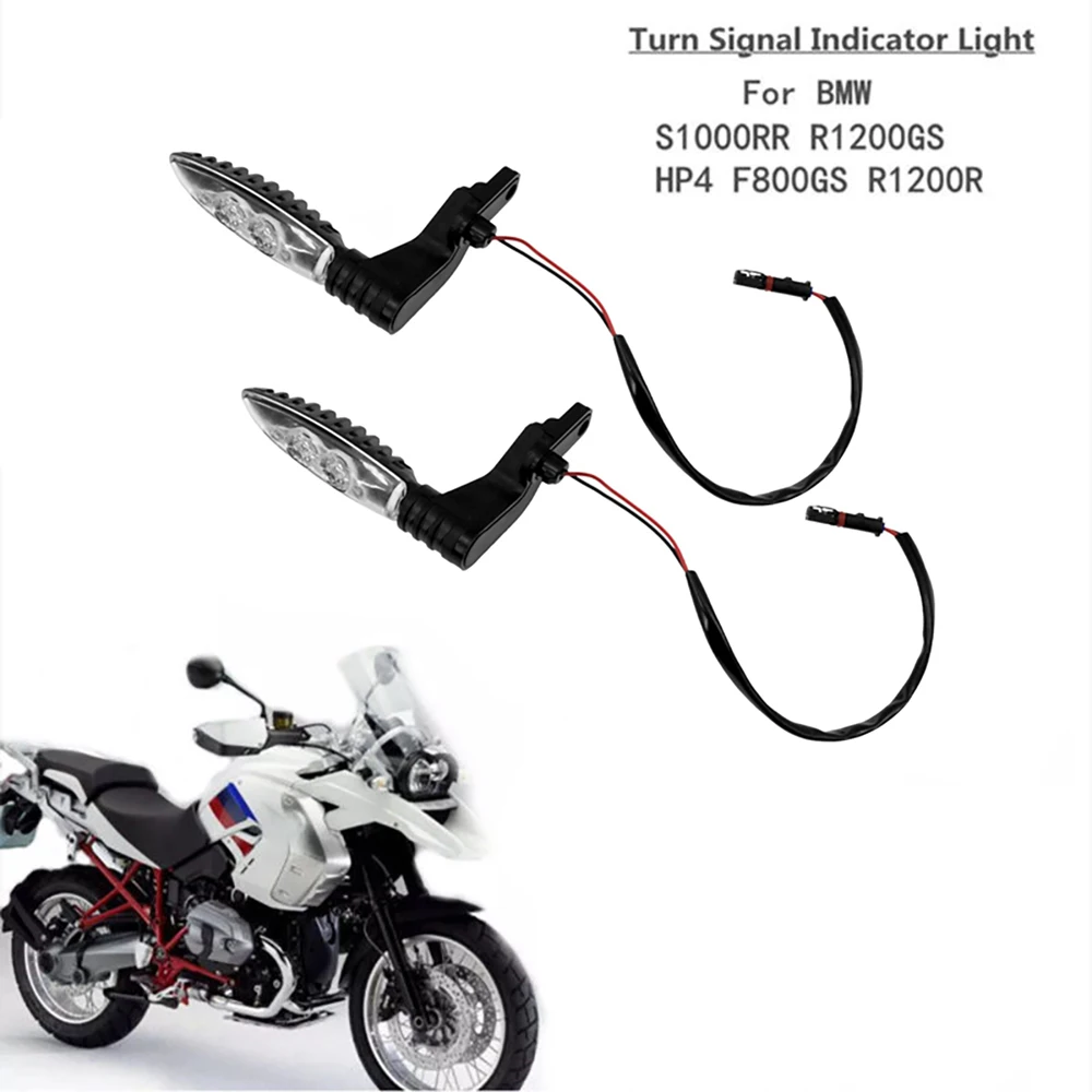 

Motorcycle Accessories Turn Signal Lights Front Indicators Light Led For BMW S1000R S1000RR