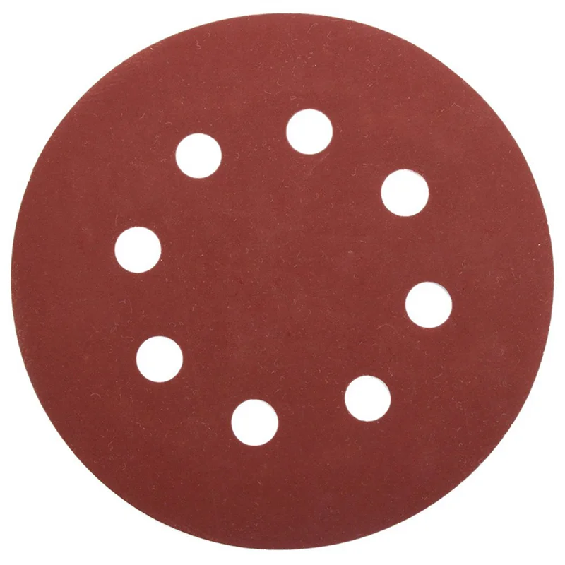 

75Pcs 5Inch 8 Hole Grit 600 1000 1200 1500 2000 Sander Sanding Disc Sandpaper-B61B
