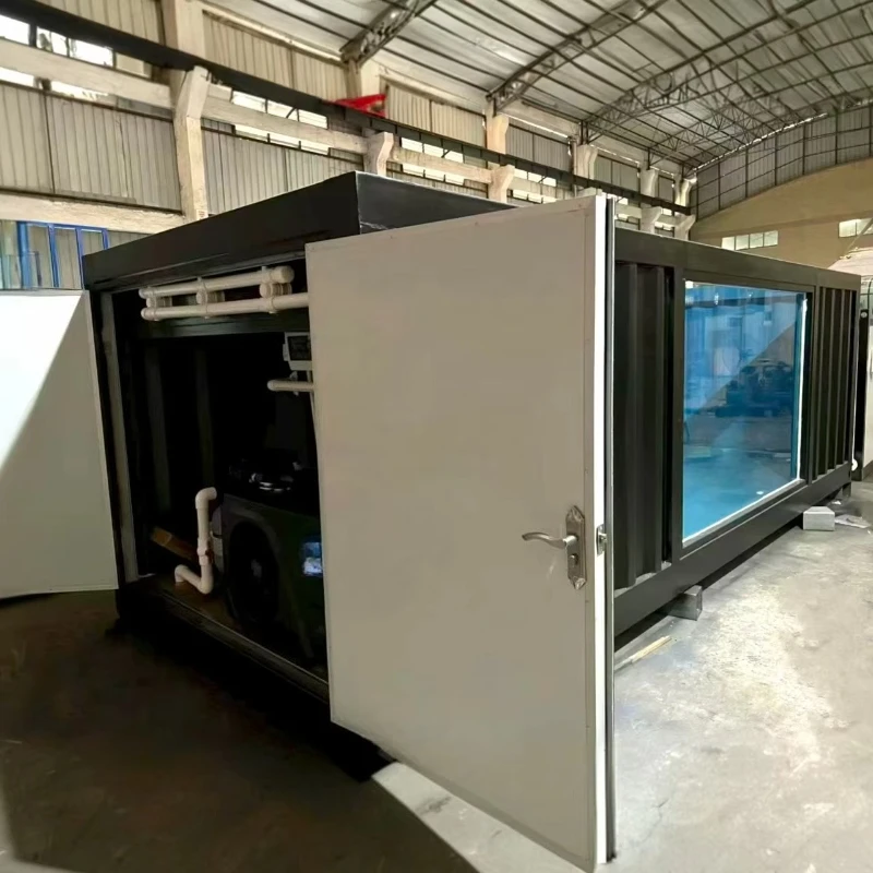 Steel Container Swimming Pool Prefabricated Construction Engineered for Structural Stability and Ease of Maintenance Customized