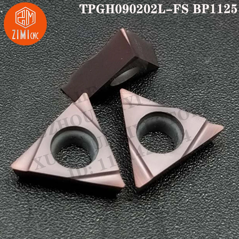 TPGH090202L-FS BP1125 TPGH 090202L-FS Turning Inserts CNC tools cutting tools Carbide Inserts metal lathe mechanical Insert TPGH