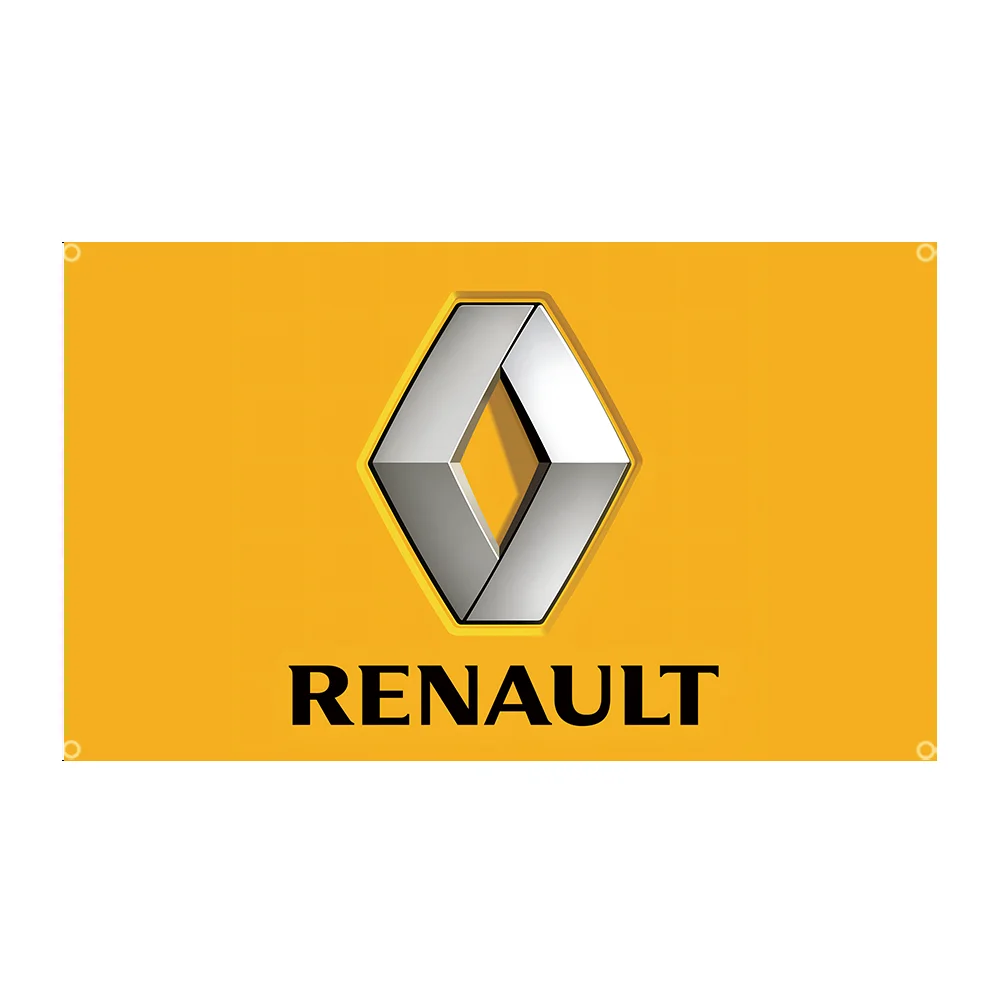 3x5FT R-RENAULTS Pattern Flag  applicable to Garage or Outdoor For Decoration