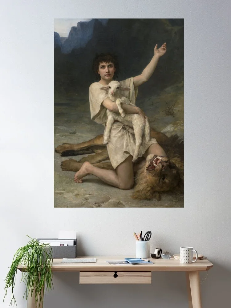 

The Shepherd Giclee Fine Canvas POSTER ,Home Decor Wall art painting