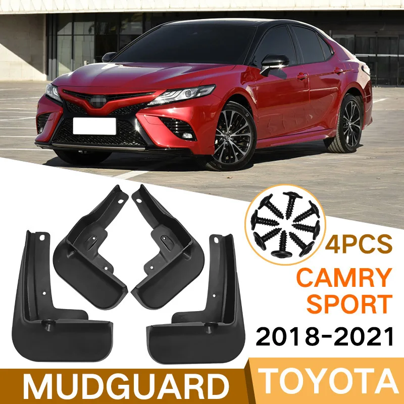 

For Toyota Camry sport 2018-2023 black car mudguard Reduce dust Resist tire dirt car accessories tools