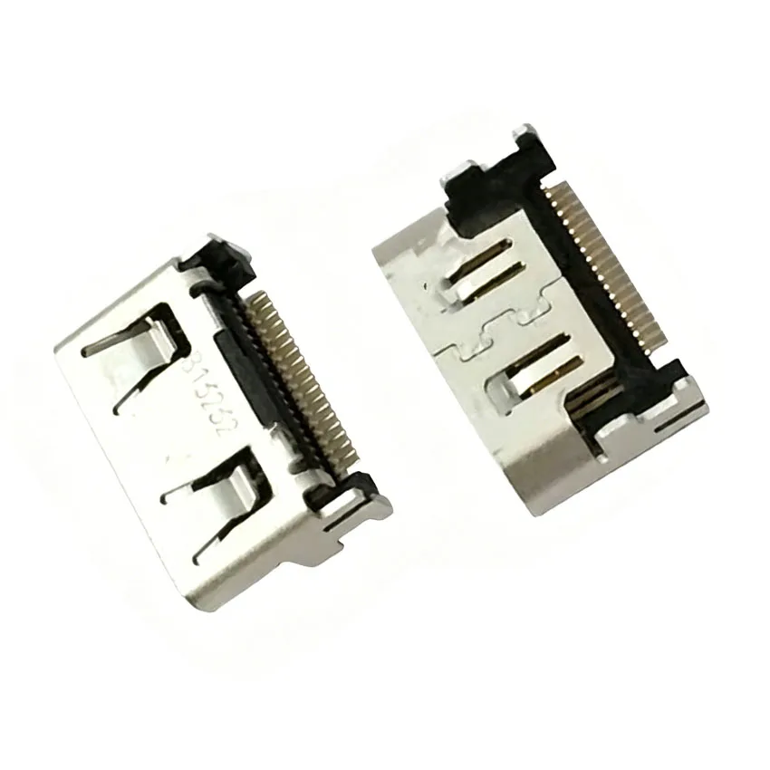 1-10PCS HDMI TYPE-A 19PIN Female Jack/Plug Connector  Vertical SMT SMD