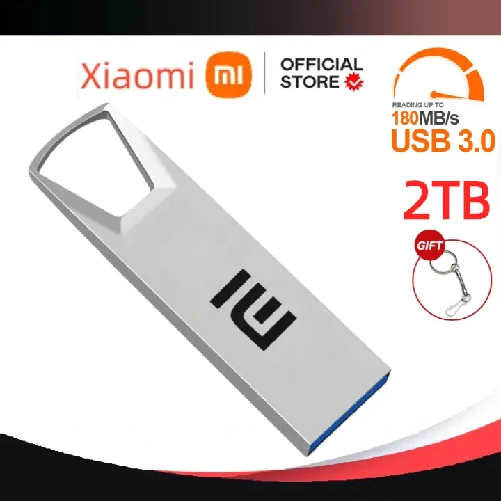 Xiaomi 2TB Pen Drive Mini Metal Usb Memory Stick 512GB Usb Flash 128GB Type-C Pendrive U Disk Usb3.0 Usb Drive Memoria Usb Stick