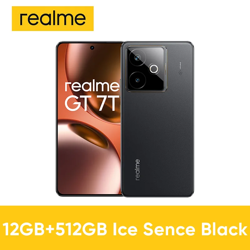 Realme Gt 7t 5g Smartphone New Mediatek 8400-Max, 7000 Mah Titan