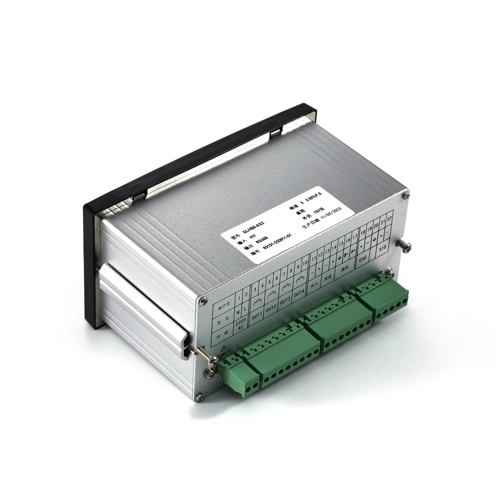 QL-HB5 مؤشر خلية الحمل عرض وزنها محول Batching Transmitter AC 100-240V IP65 485 4-20mA