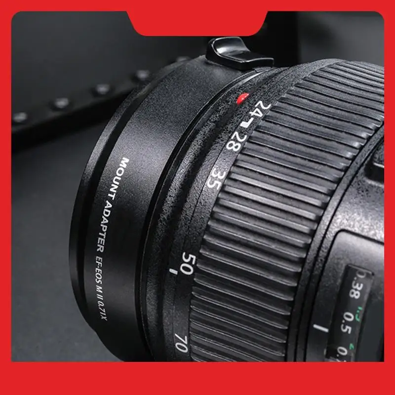 EF-EOSM2 0.71X Autofocus Speed Booster Adapter Ring For Canon EF Lens To EOS-M Camera Series