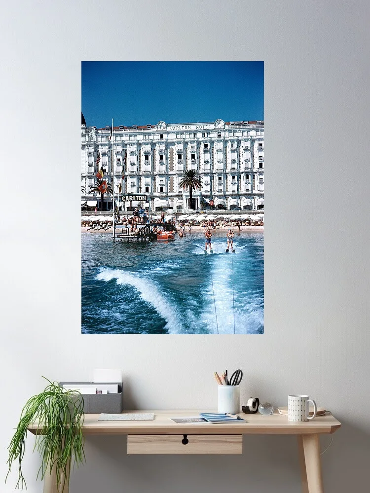 Постер на холсте с принтом Slim Aarons 'Hotel Sports', картина для гостиной, декор для дома
