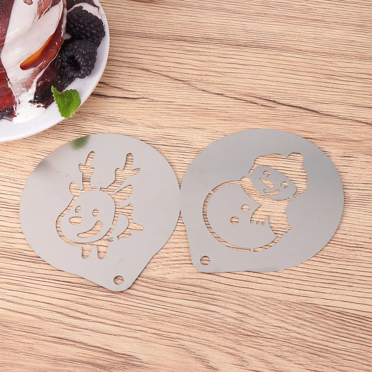 Coffee Stencil Art - Plantillas para arte del café, moldes