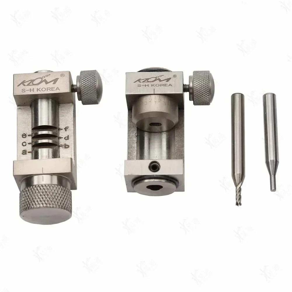 2025 NEW Jaguar Key Code Machine Full Set Key Cutting Machine Fixture Tool for Copy Key Clamp Klom Mondeo