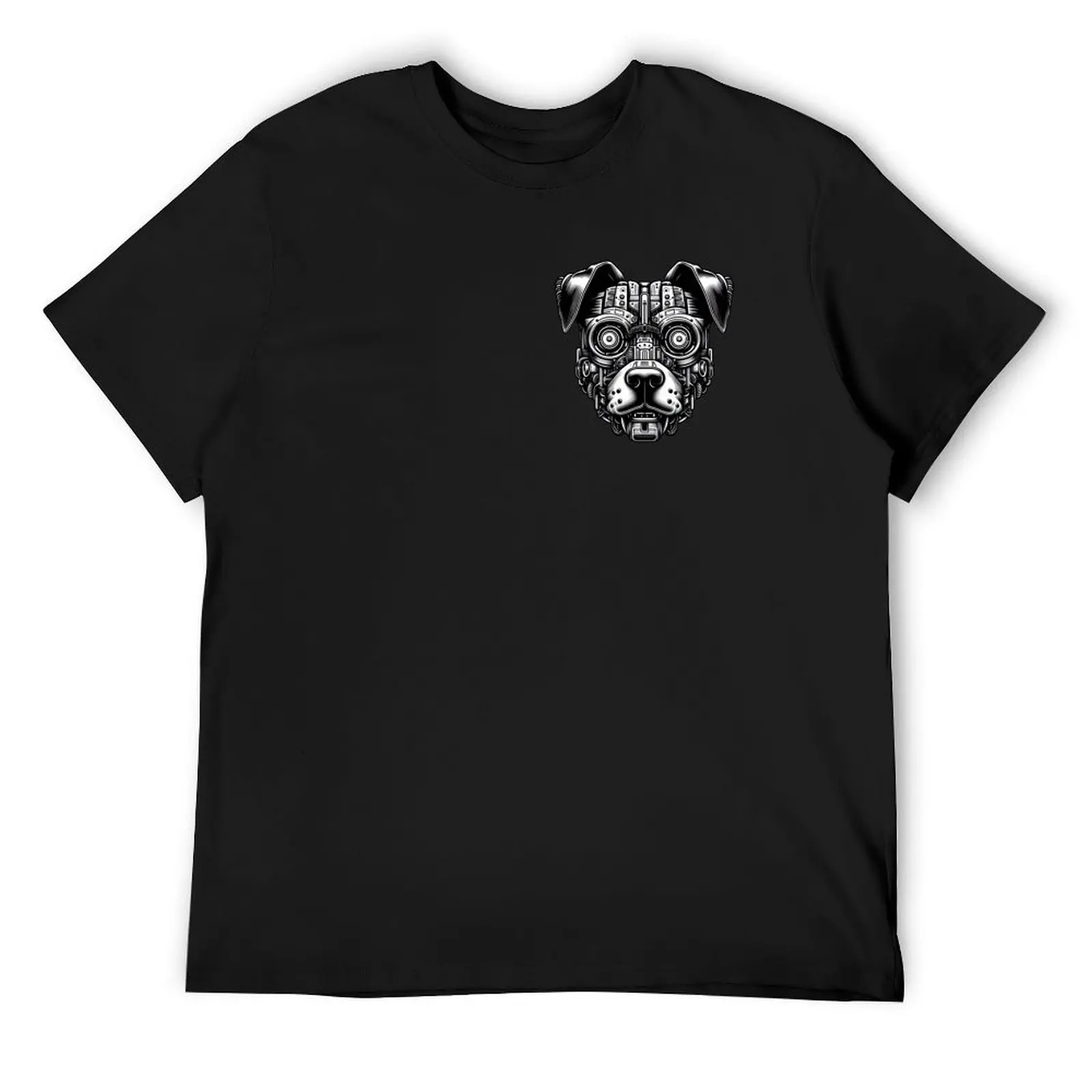 

Retro Steampunk Dog T-Shirt new edition oversize t-shirts man vintage t shirts blue lock workout shirts for men